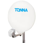 TONNA - Parabole composite renforcé fibre de verre - ø 70 cm avec lnb (d : 66 x 77 cm)