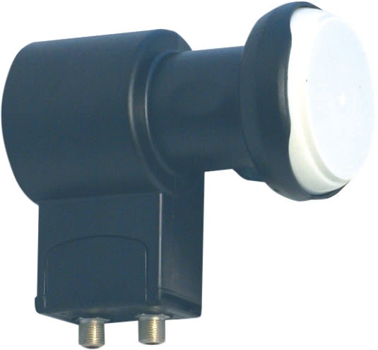TONNA - LNB universel twin - 2 sorties individuelle en 'F' femelle/à visser - diam. 40mm