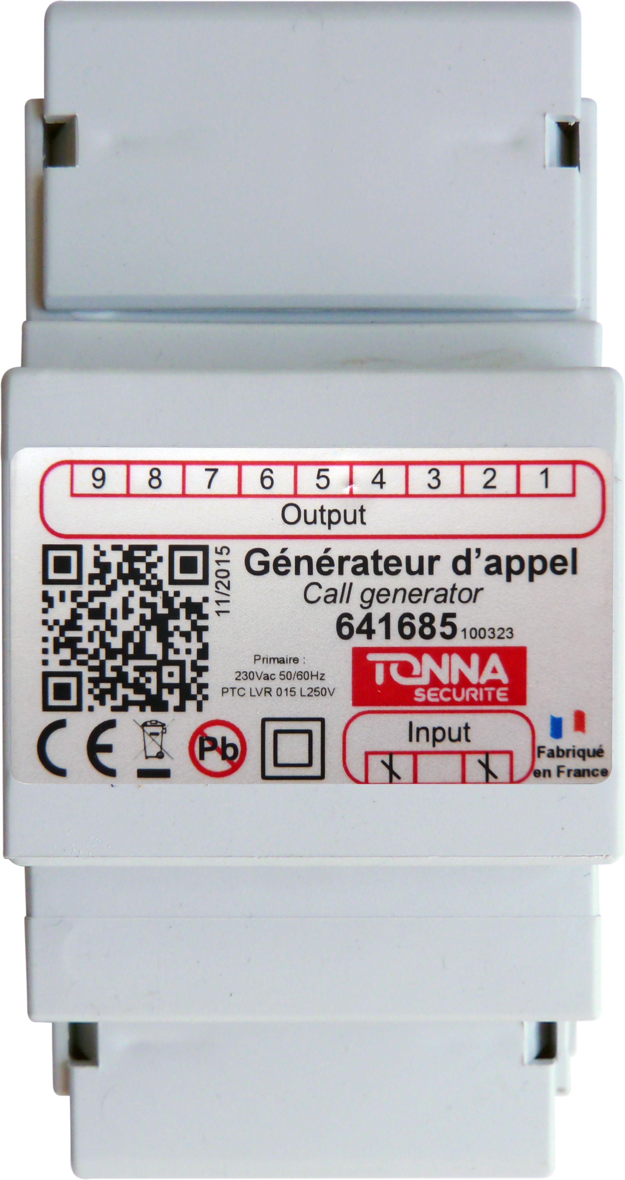 TONNA - GENERATEUR D'APPEL