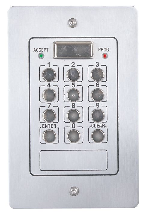 TONNA - CLAVIER INOX 2 CODES_2 RELAIS