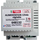 TONNA - Alimentation 13,5 v= / 3 a pour contrôle d'acces tonna - 4 modules rail din