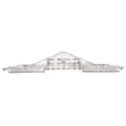TONNA - Porte étiquette double en plastique compatible pour platines TYPE-B & TYPA