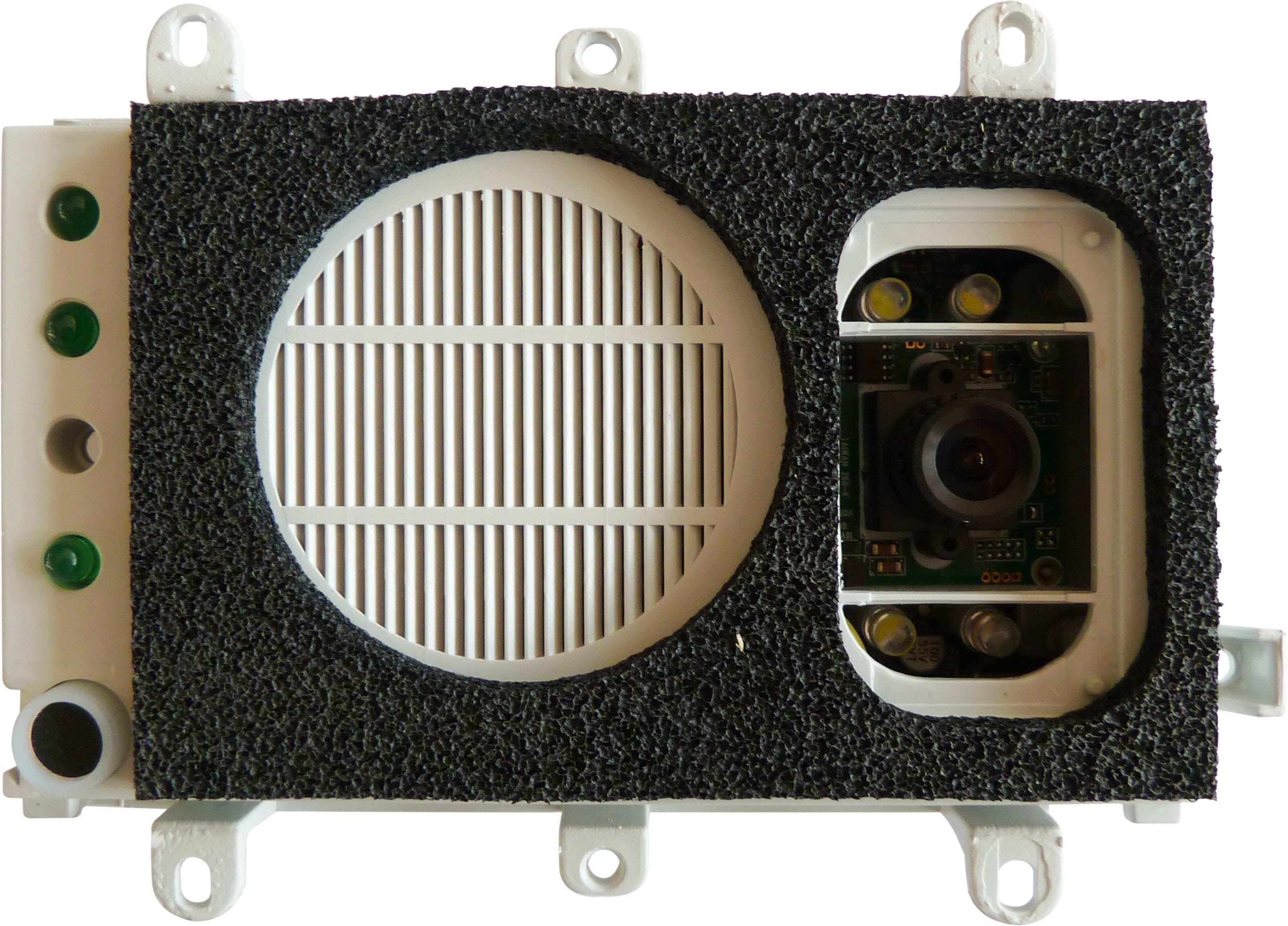 TONNA - Bloc audio-video standard en N - amplificateur vidéo, à synthèse vocale réglable