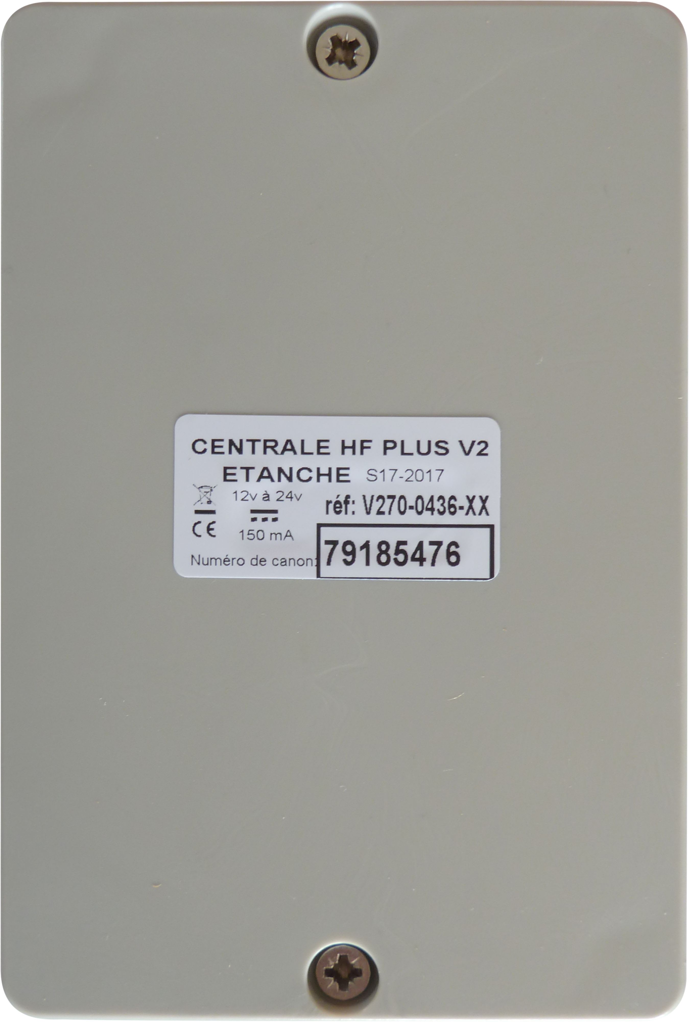 TONNA - CENTRALE 1PORTE HF GESTION PC
