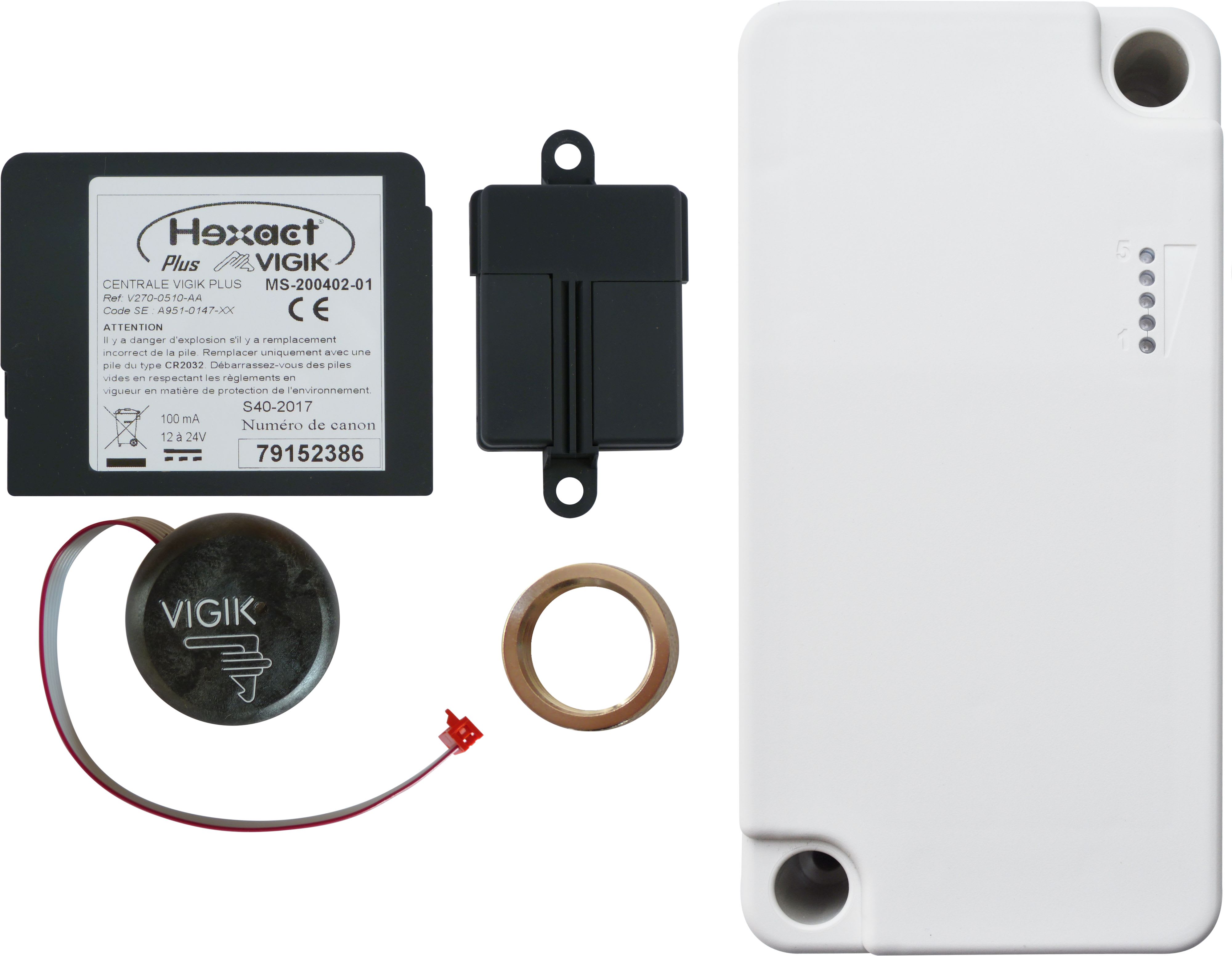 TONNA - Pack eco vigik/gsm : mini centrale 1 porte réf. 696003 + bloc gsm 4g réf. 696645