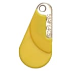 TONNA - Cle de proximite hexact jaune compatible vigik -badge mifaire-lecture / ecriture