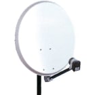 TONNA - Parabole acier électrozingué - ø60cm + 1 lnb facteur bruit 0,2db (d: 54 x 62 cm)