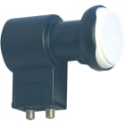 TONNA - LNB universel twin - 2 sorties individuelle en 'F' femelle/à visser - diam. 40mm