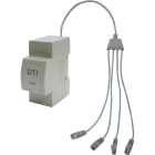 TONNA - DTI - 1 entrée/2 sorties +1 s. Test +1 pieuvre 4 x RJ45 mâle au format 2 modules