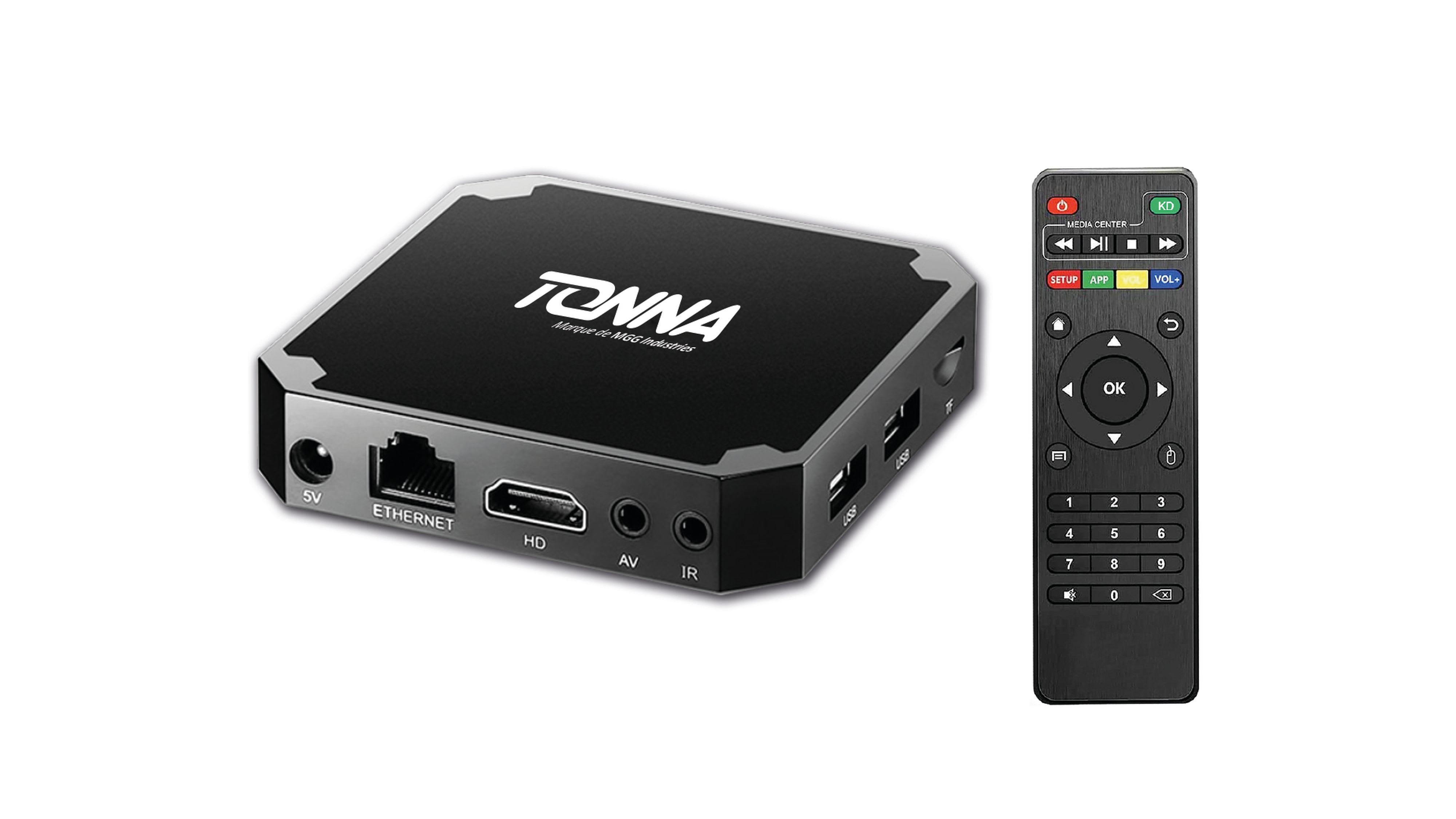 TONNA - SMART TV BOX AND+IR+RJ 2M