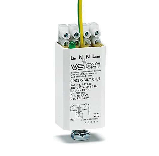 Vossloh Schwabe DEUTSCHLAND - Protection luminaire Classe I-  SPC3/230/10K/i - 10kV