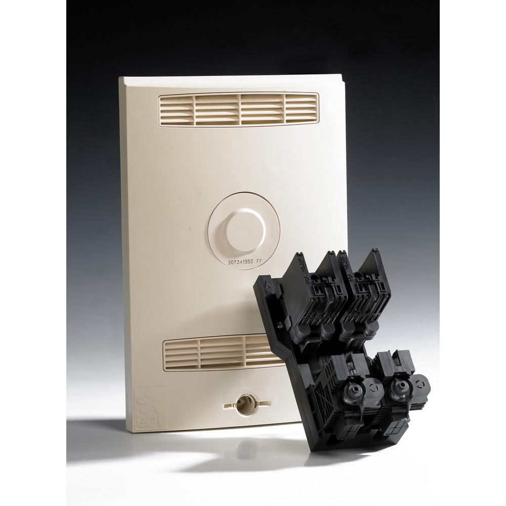 Cahors - Barrette de fixation des câbles