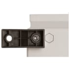 Cahors - Ensemble de 4 pattes de fixation murale avec visserie