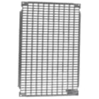 Cahors - Plaque de montage perforée en acier zingué - 400x400