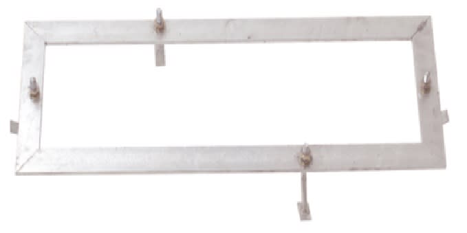 Cahors - Cadre métallique de scellement - 500x300