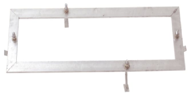 Cahors - Cadre métallique de scellement - 1000x420