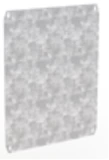 Cahors - Plaque de montage métallique - 1250x500