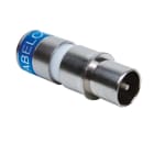 Cahors - Connecteur Compression Tv/Iec Mâle(Par 100)