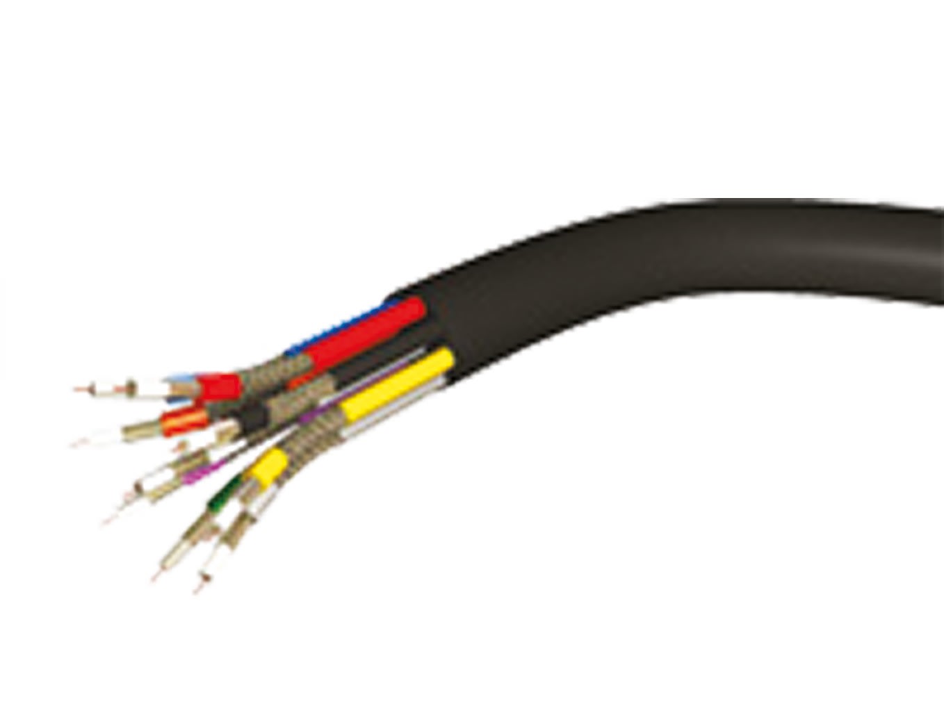 Cahors - Câb. Multi9 9X17Vatc Noir Int/Ext 100M Classe A