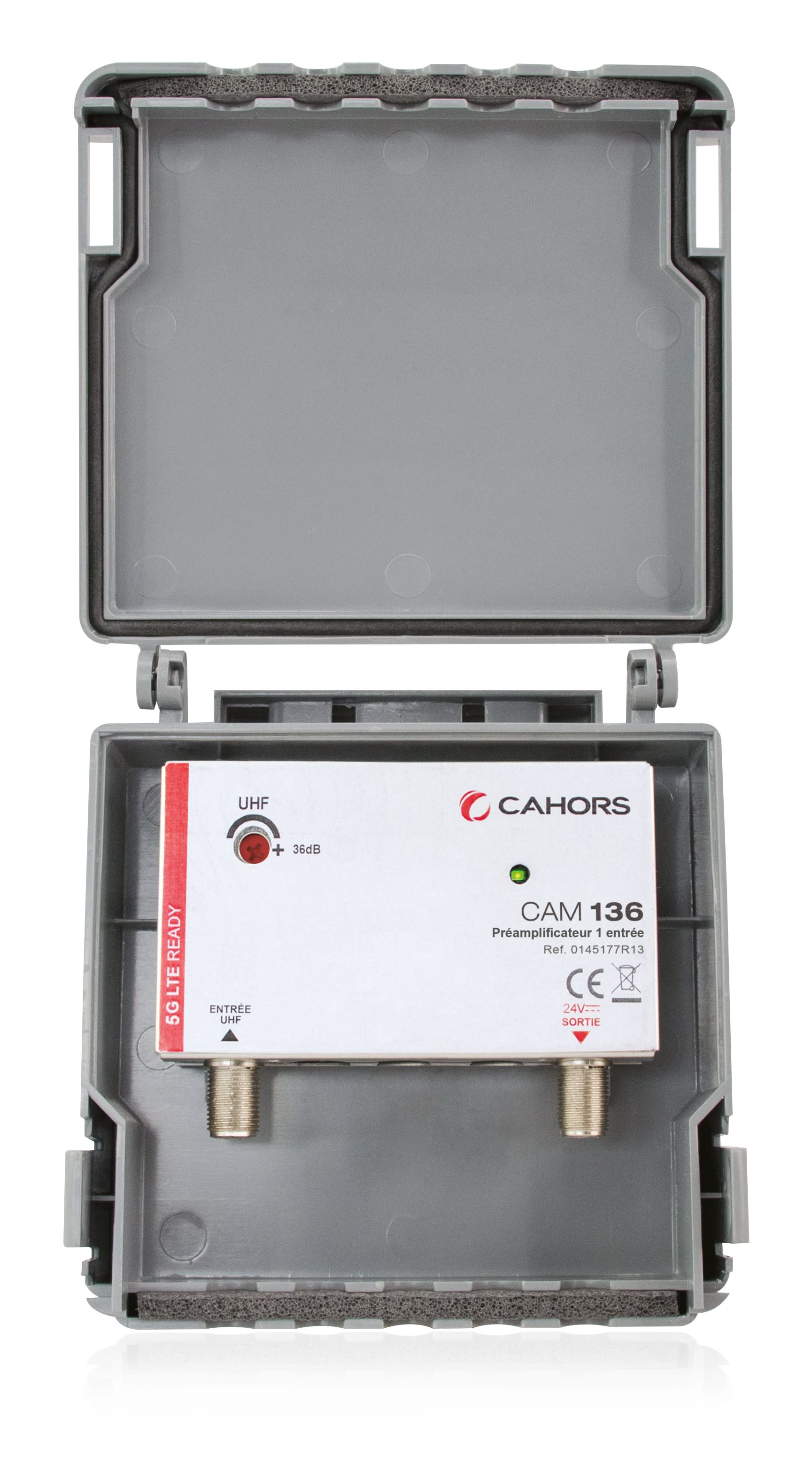 Cahors - Kit Lte-5G Antenne+Préampli+Alim+6Conf