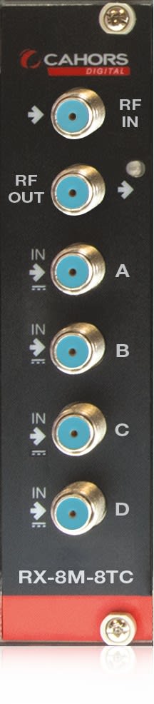 Cahors - 8 entrees tuner sat 8 mod ter/cable