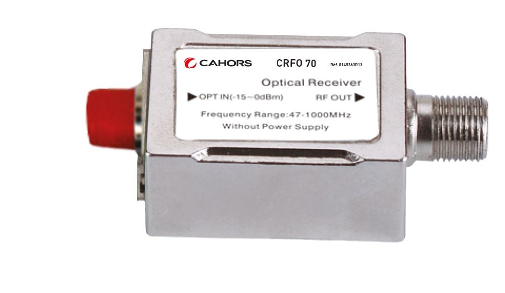 Cahors - Recepteur Optique passif avec 1 entree FC-PC et une sortie F