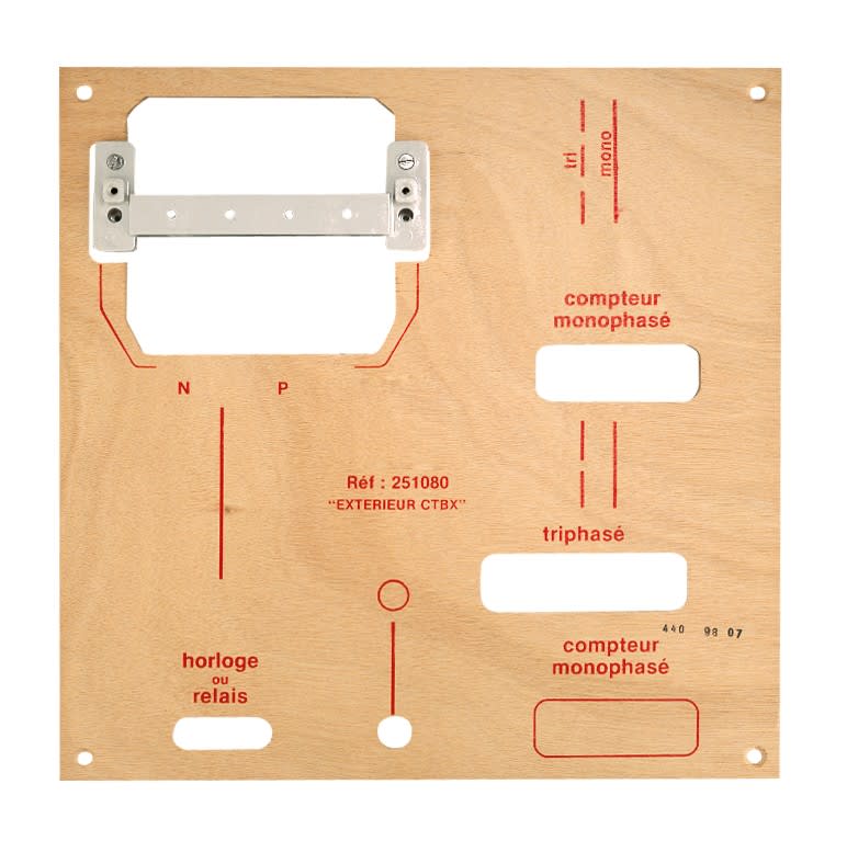 Cahors - Panneau mobile avec traverse amovible