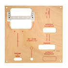 Cahors - Panneau mobile avec traverse amovible