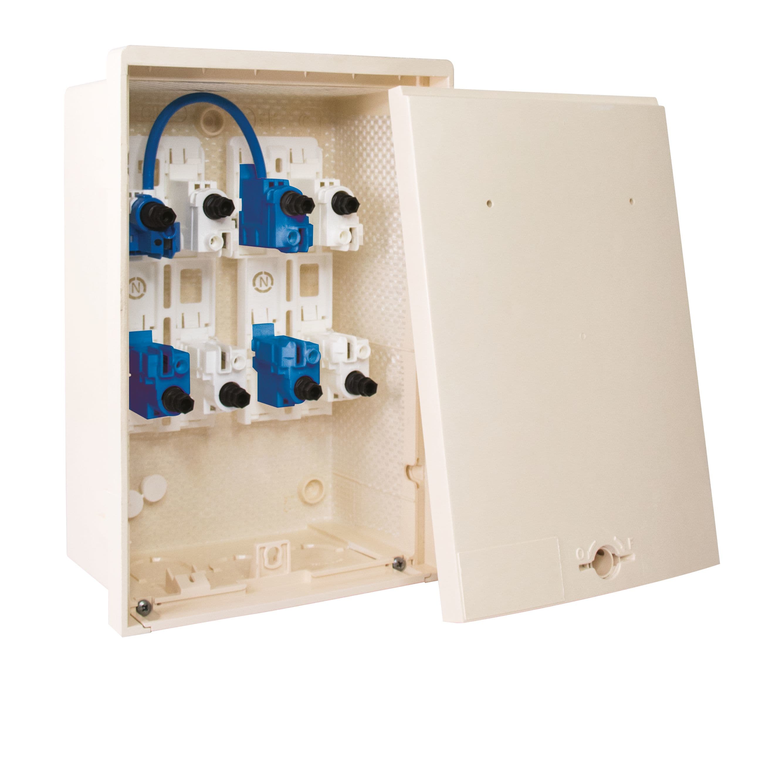 Cahors - Coffret CIBE® monophasé 2 x 60 A - Sigle ENEDIS