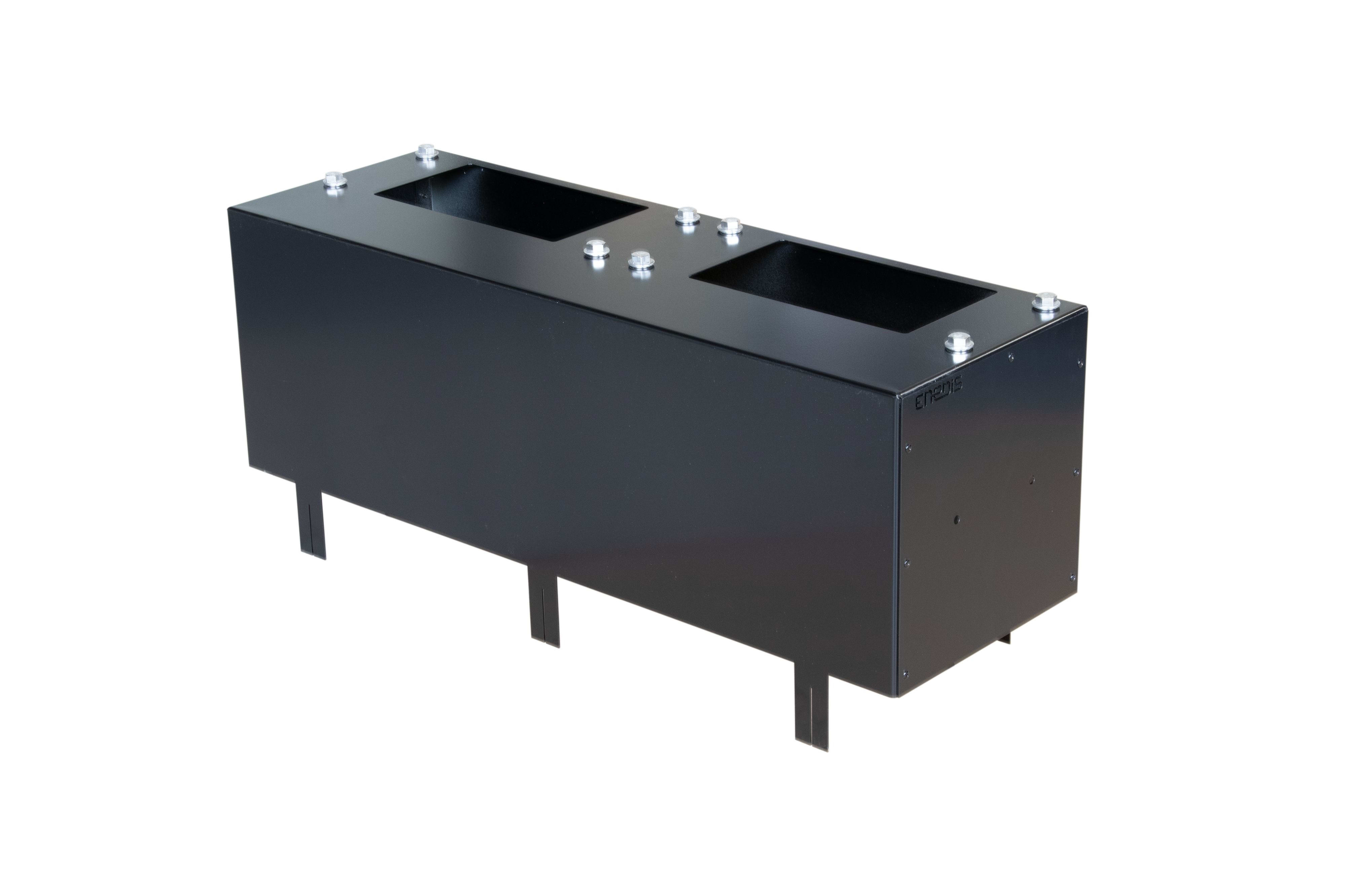 Cahors - Socle double côte côte Terrassable pour borne IRVE