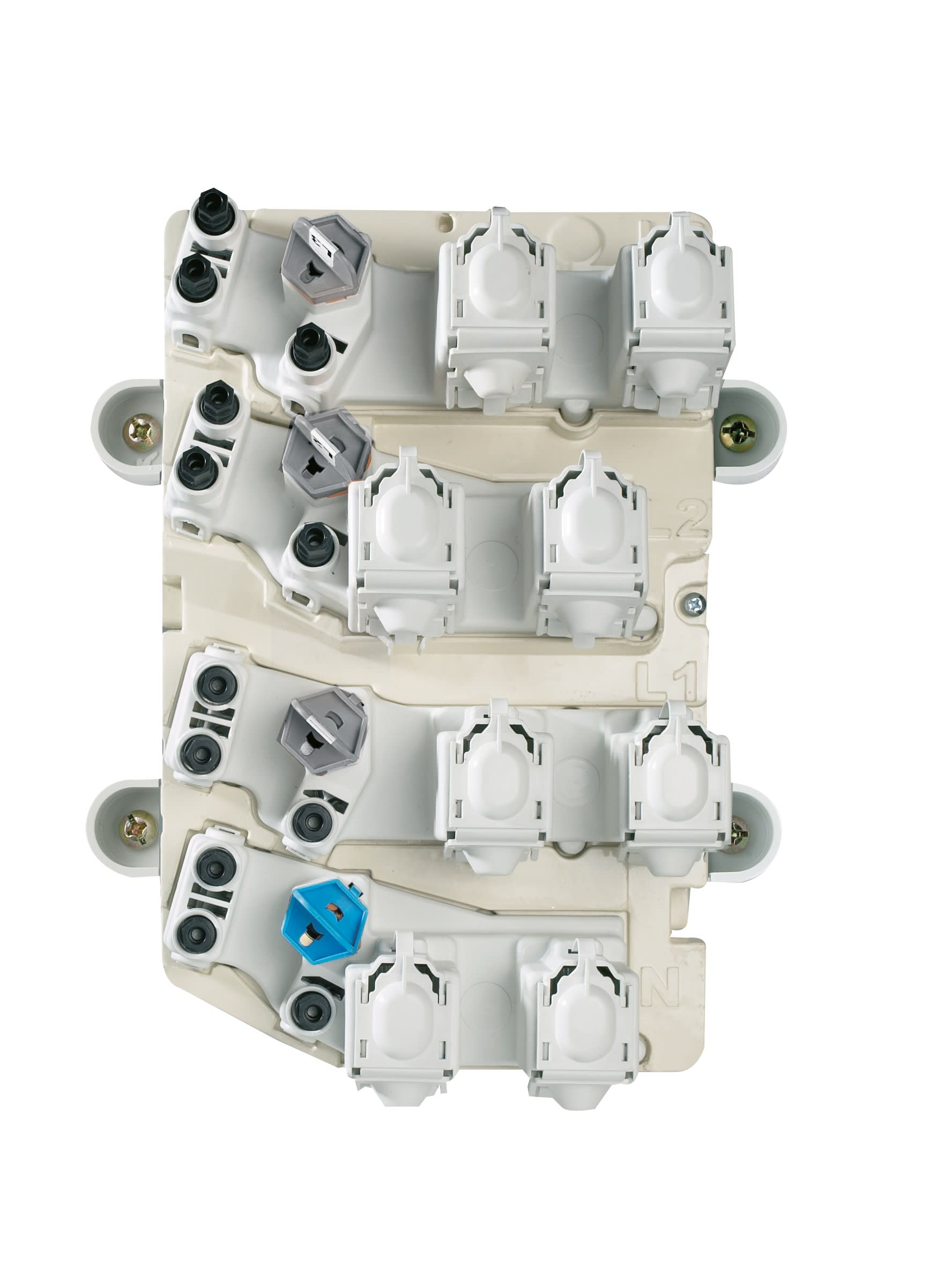 Cahors - Grille de fausse-coupure 150² IP 2X pour socle S22 avec kit de fixation socles S