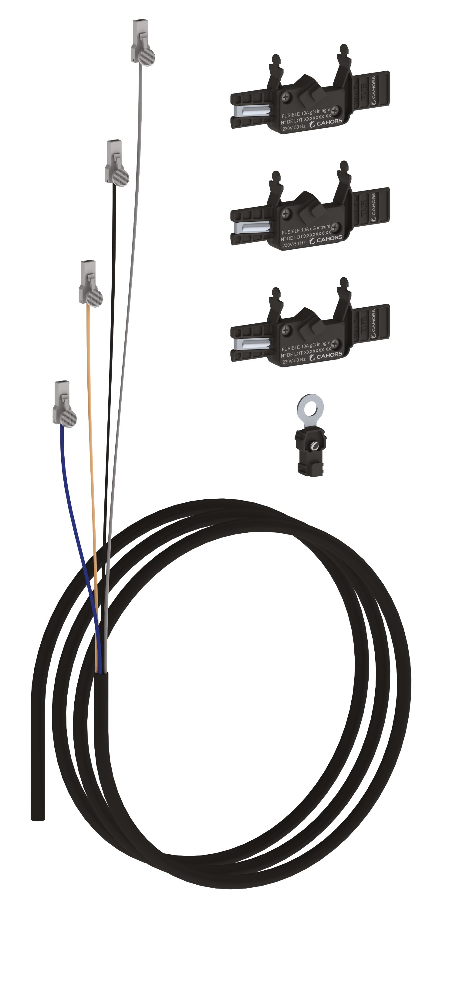 Cahors - Kit fusible Linky taille 2 entraxe 115