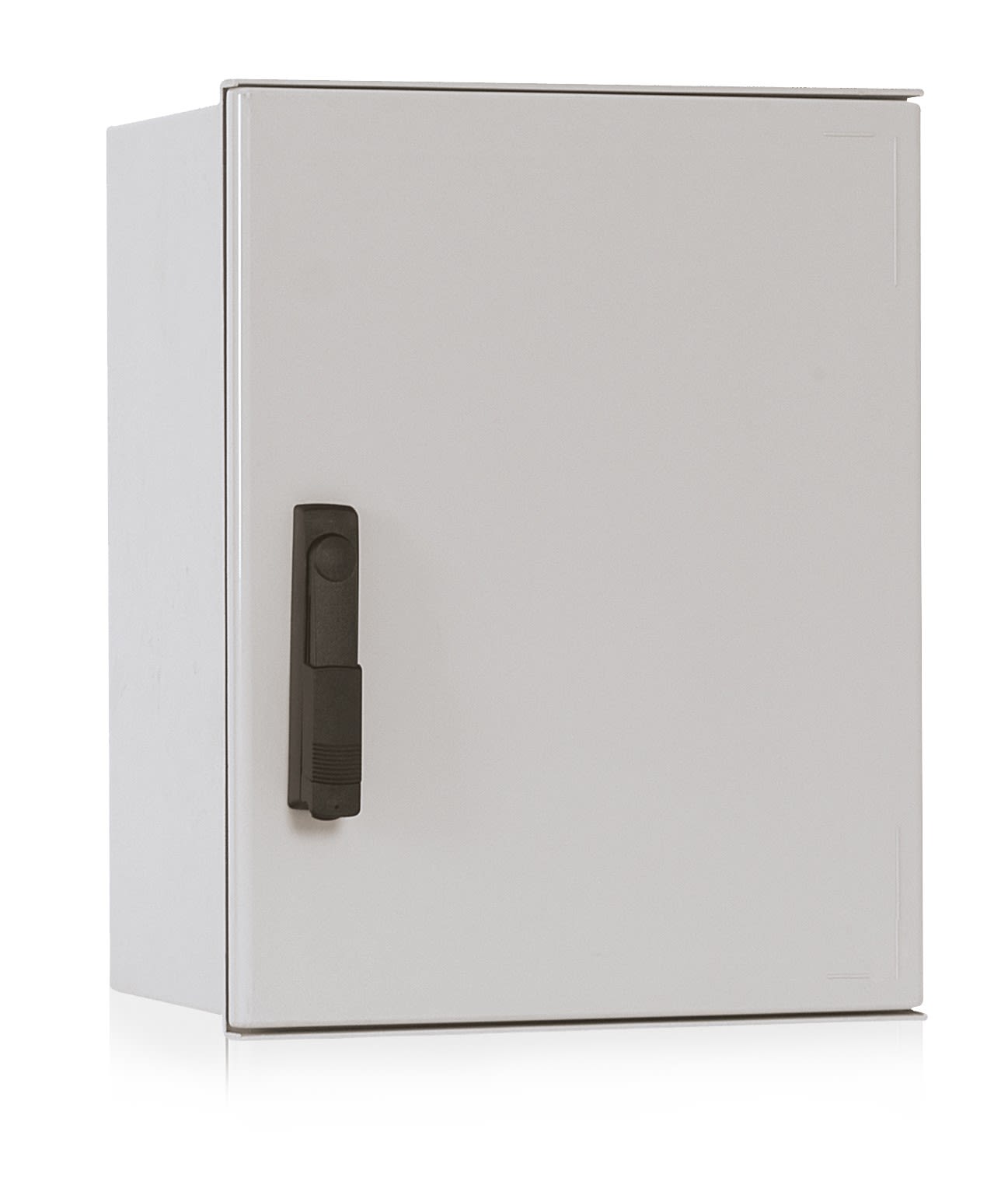 Cahors - Coffret MINIPOL H400xL300xP200 - Porte pleine - poignée