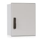Cahors - Coffret MINIPOL H400xL300xP200 - Porte pleine - poignée
