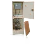 Cahors - Borne Minimixt Beige 2 Grilles H855 L310 P130