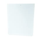 Cahors - Trappe affleurante métal blanc velour pour bac TF 2T4R taille XL