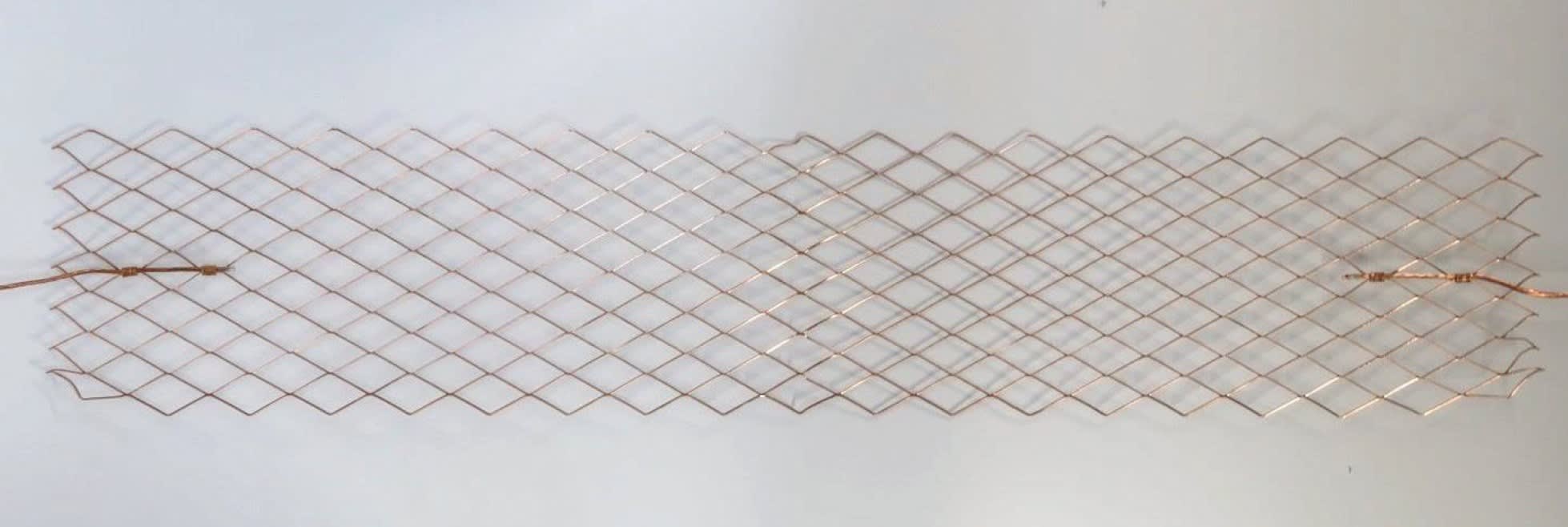 Cahors - Grille de terre en cuivre