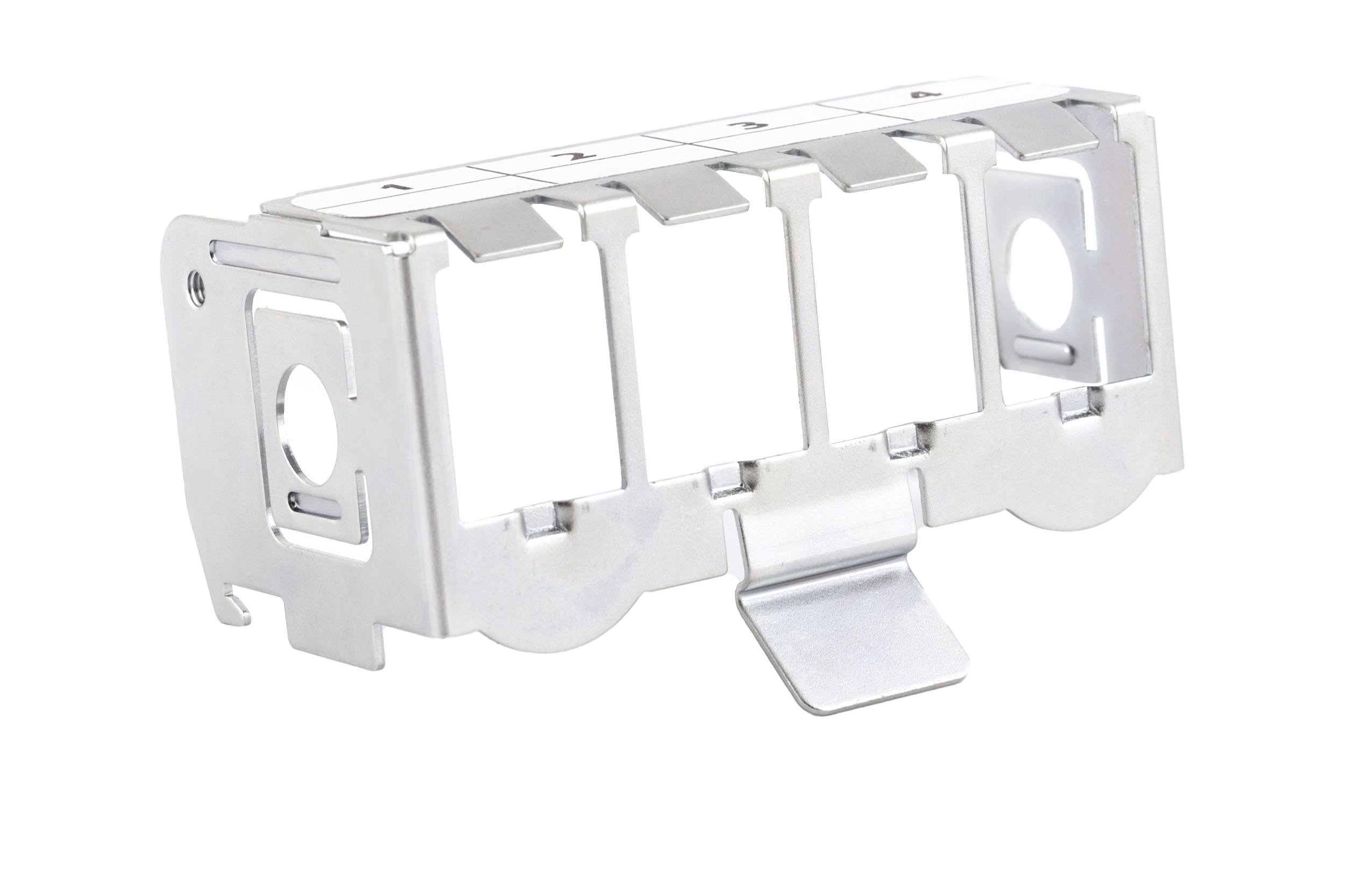 Cahors - Support Metal Tc350 4Xembases Rj - Rail Din