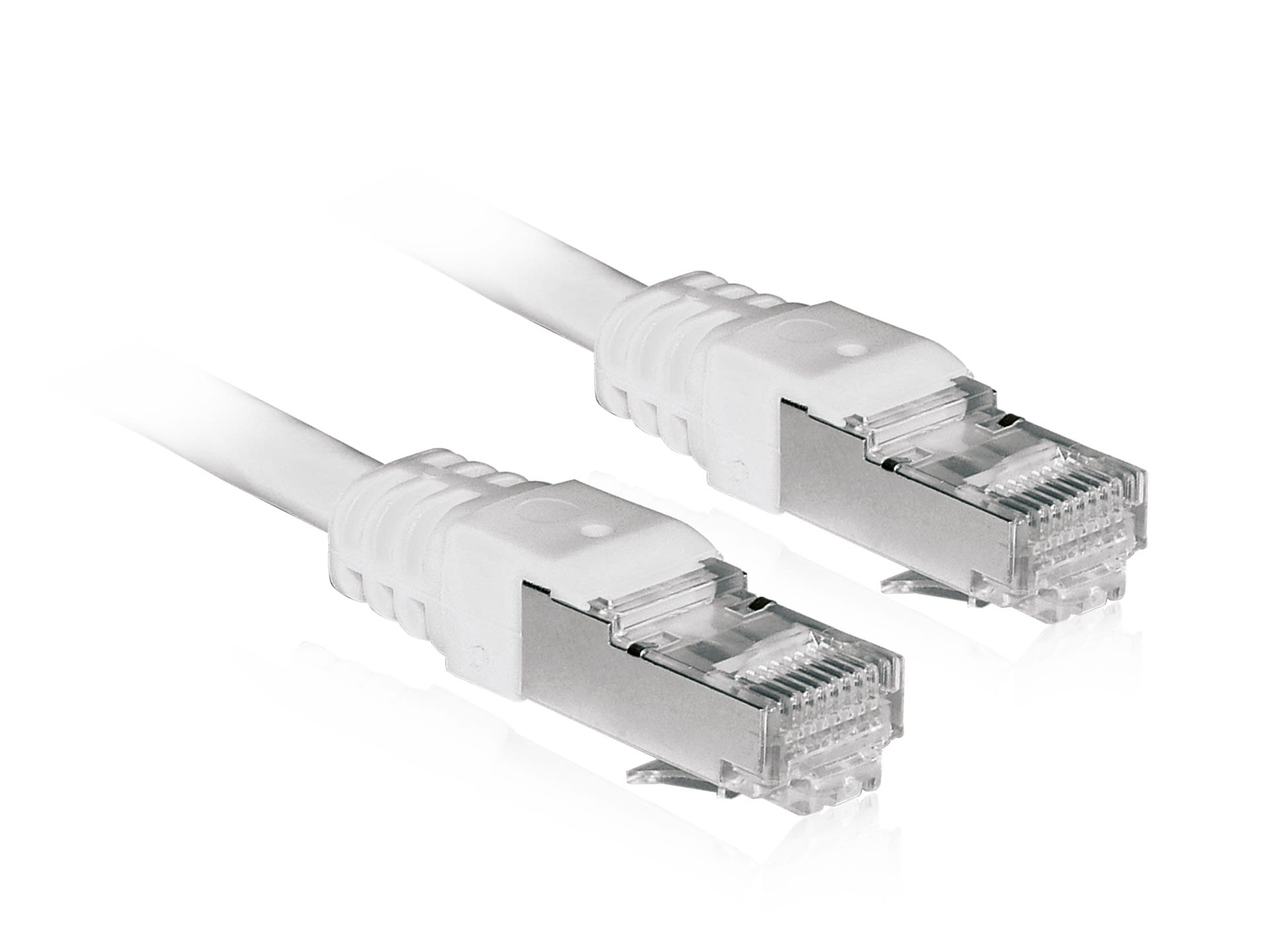 Cahors - Cordon Rj45 Rj45 Gris Cat6 Ftp 100 Ohms Pvc Channel Cuivre Male 10M