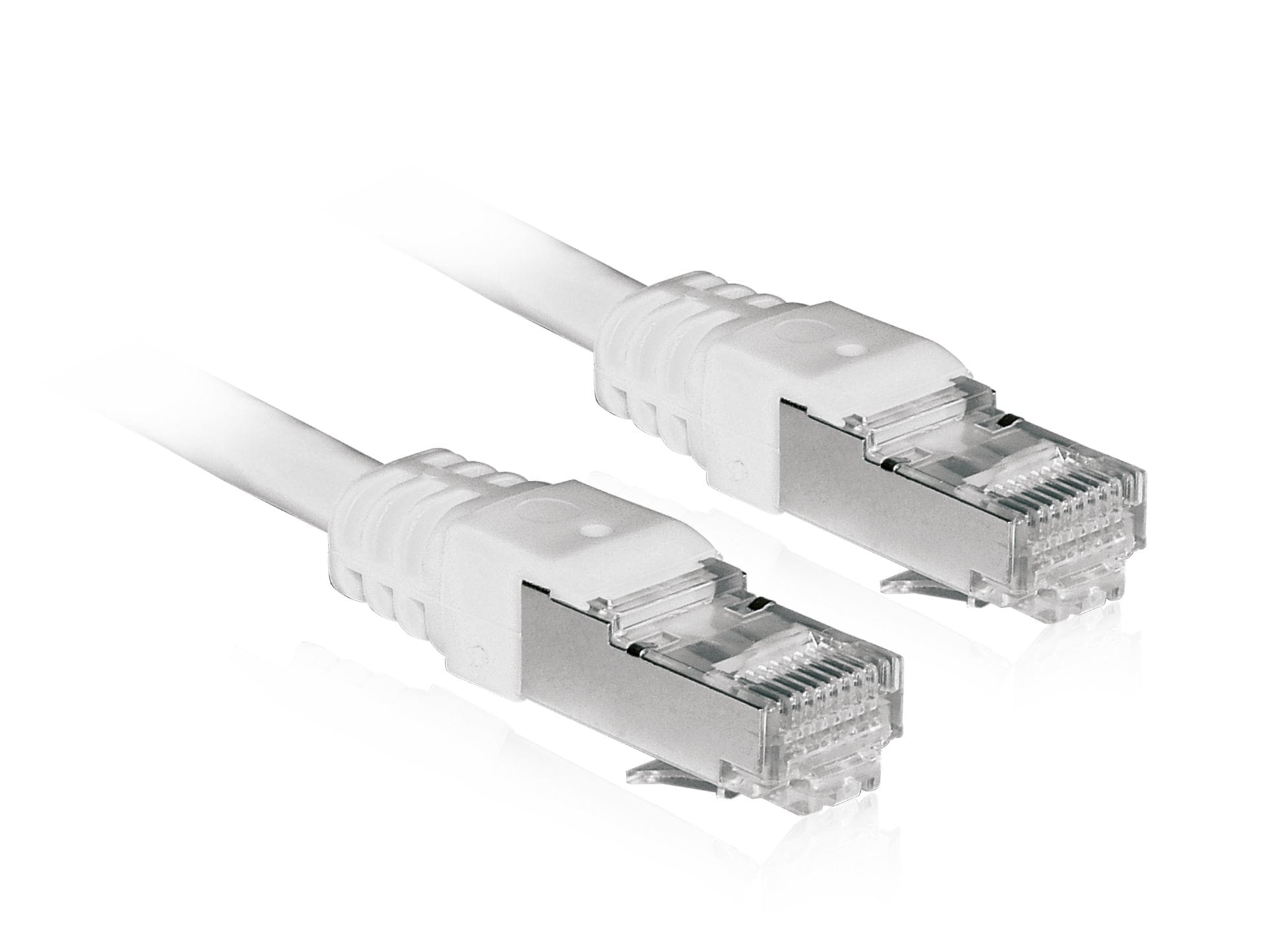 Cahors - Cordon Rj45 Rj45 Gris Cat6 Utp 100 Ohms Pvc Channel Cuivre Male 0,5M