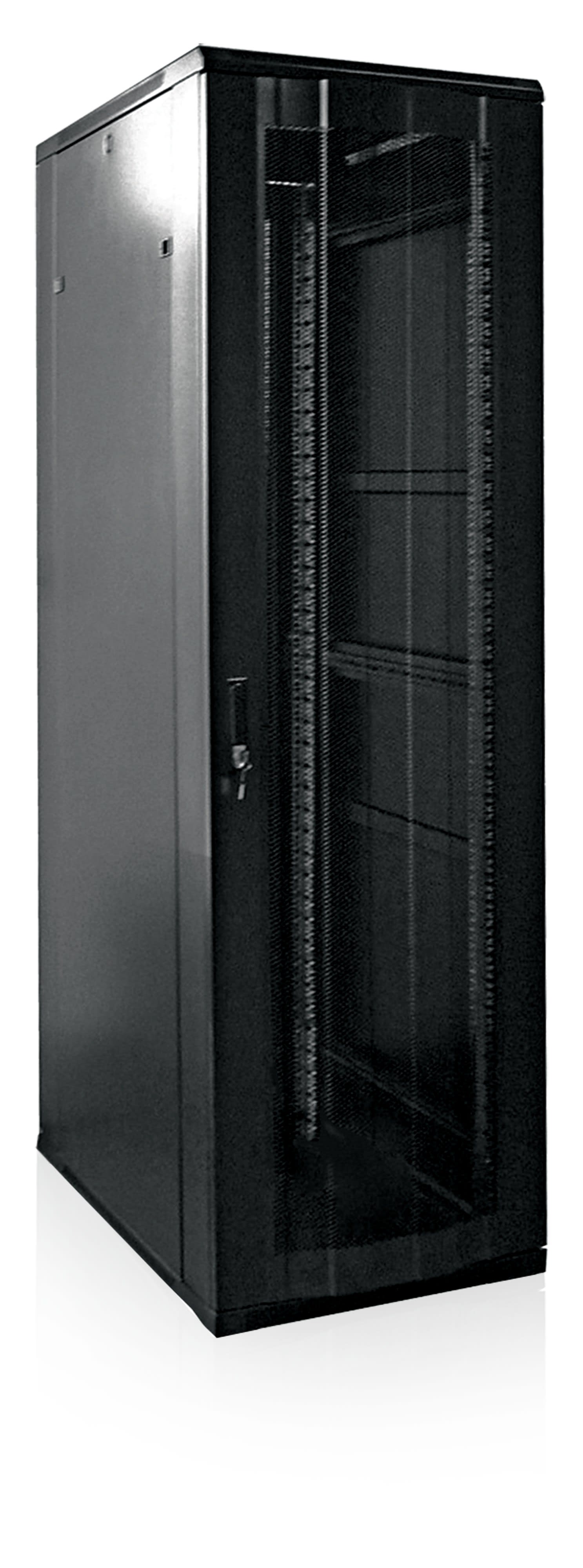 Cahors - Baie 19¨ Serveur 42U 800 X 1200 ( Charge 800 Kg) Noire En Kit