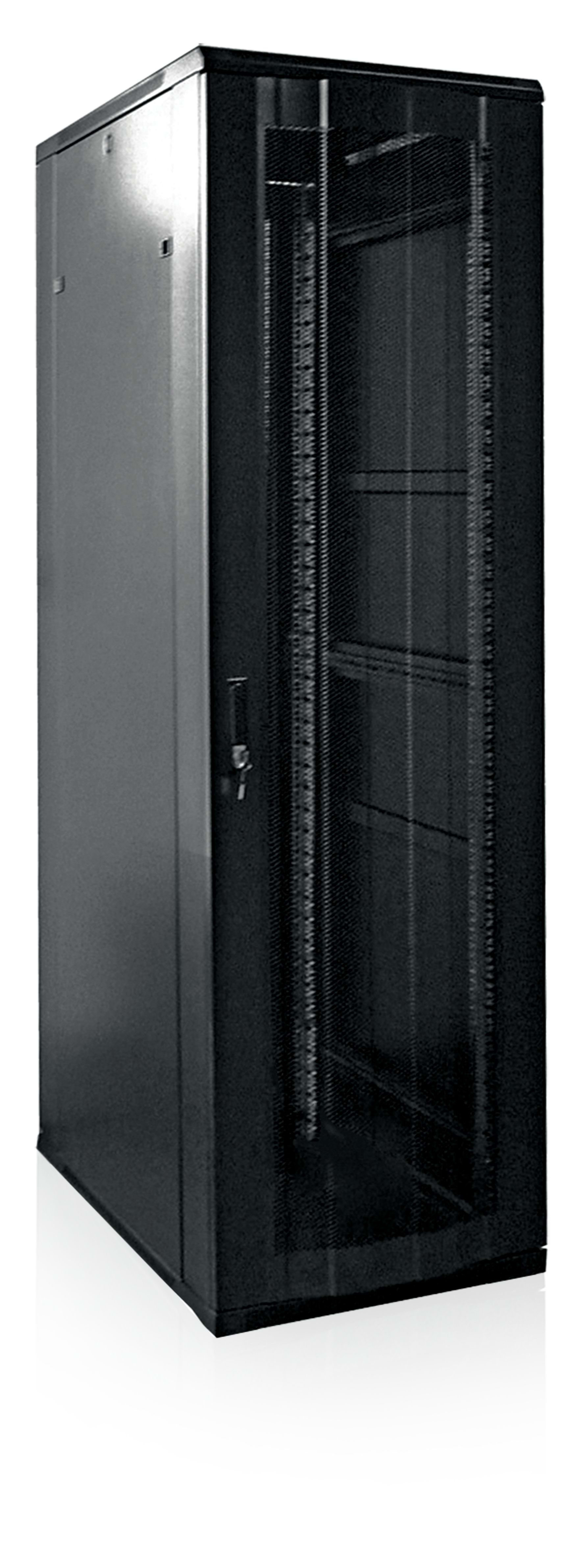 Cahors - Baie 19¨ Serveur 42U 800 X 1000 ( Charge 800 Kg) Noire En Kit