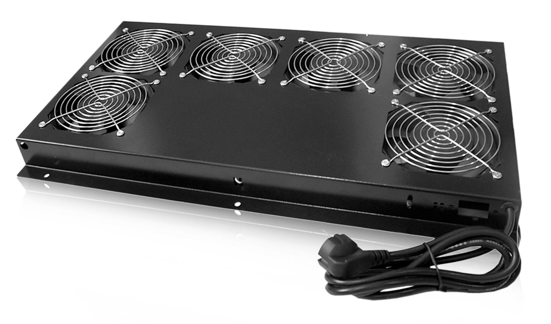 Cahors - Caisson De 2 Ventilateurs De Toit Pour Baie/Bail Prof. 600 & 800 Noir