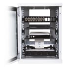 Cahors - Coff 10" Blanc+Étagère+Rail Din+Panneau Brass+8 Emb+8 Cord+Kit Terre