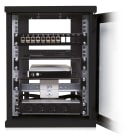 Cahors - Coff 10" Noir+Étagère+Rail Din+Panneau Brass+8 Emb+8 Cord+Kit Terre