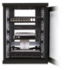 Cahors - Coff 10" Noir+Étagère+Rail Din+Panneau Brass+8 Emb+8 Cord+Kit Terre