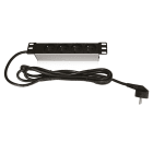 Cahors - Panneau De Distribution Rack 10" 4Pc Avec Voyant Lumineux