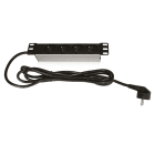 Cahors - Panneau De Distribution Rack 10" 4Pc Avec Voyant Lumineux