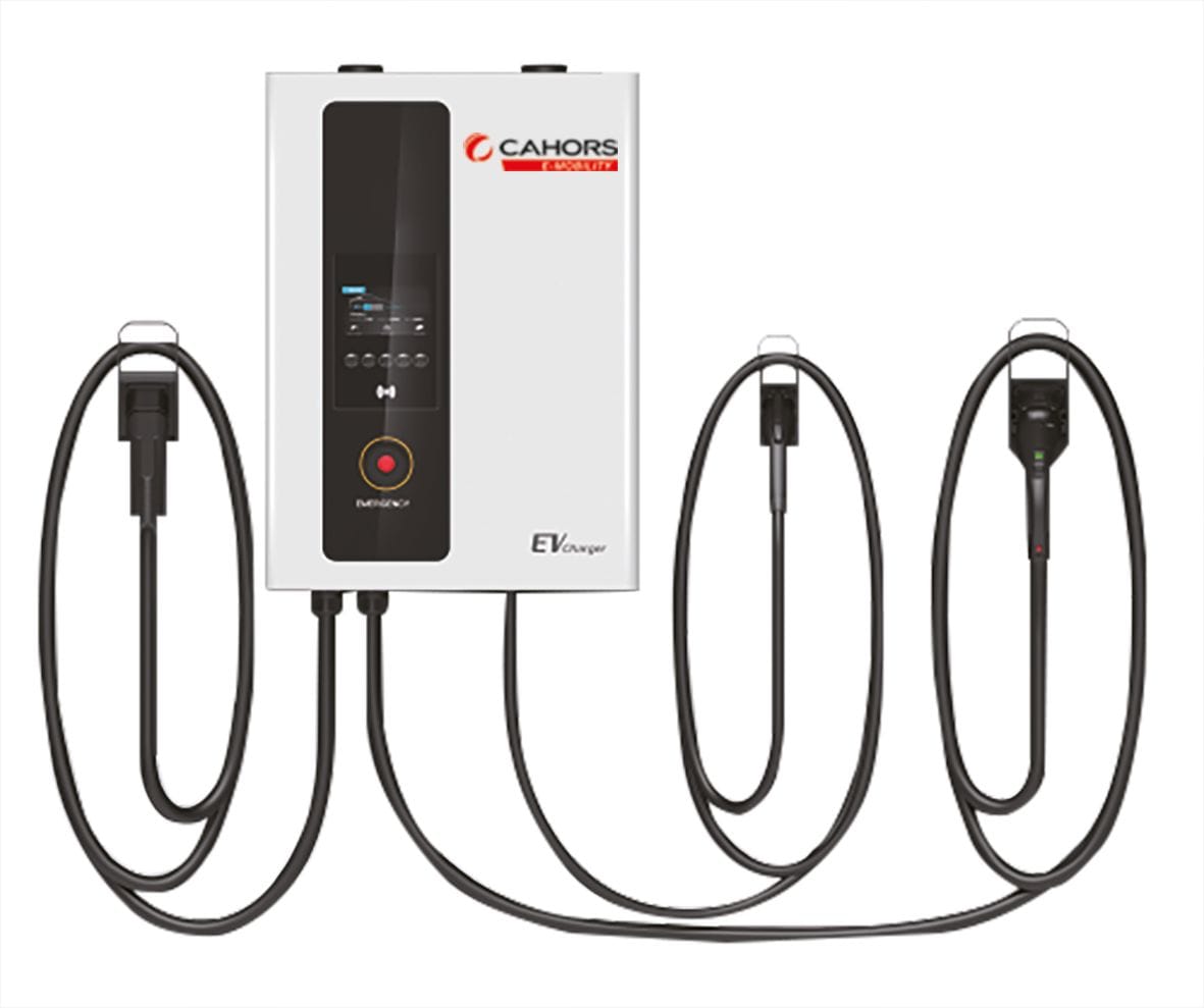 Cahors - BOXEO DC 50 3 POINTS DE CHARGE COMBO + COMBO + CABLE 22AC MID 4 METRES