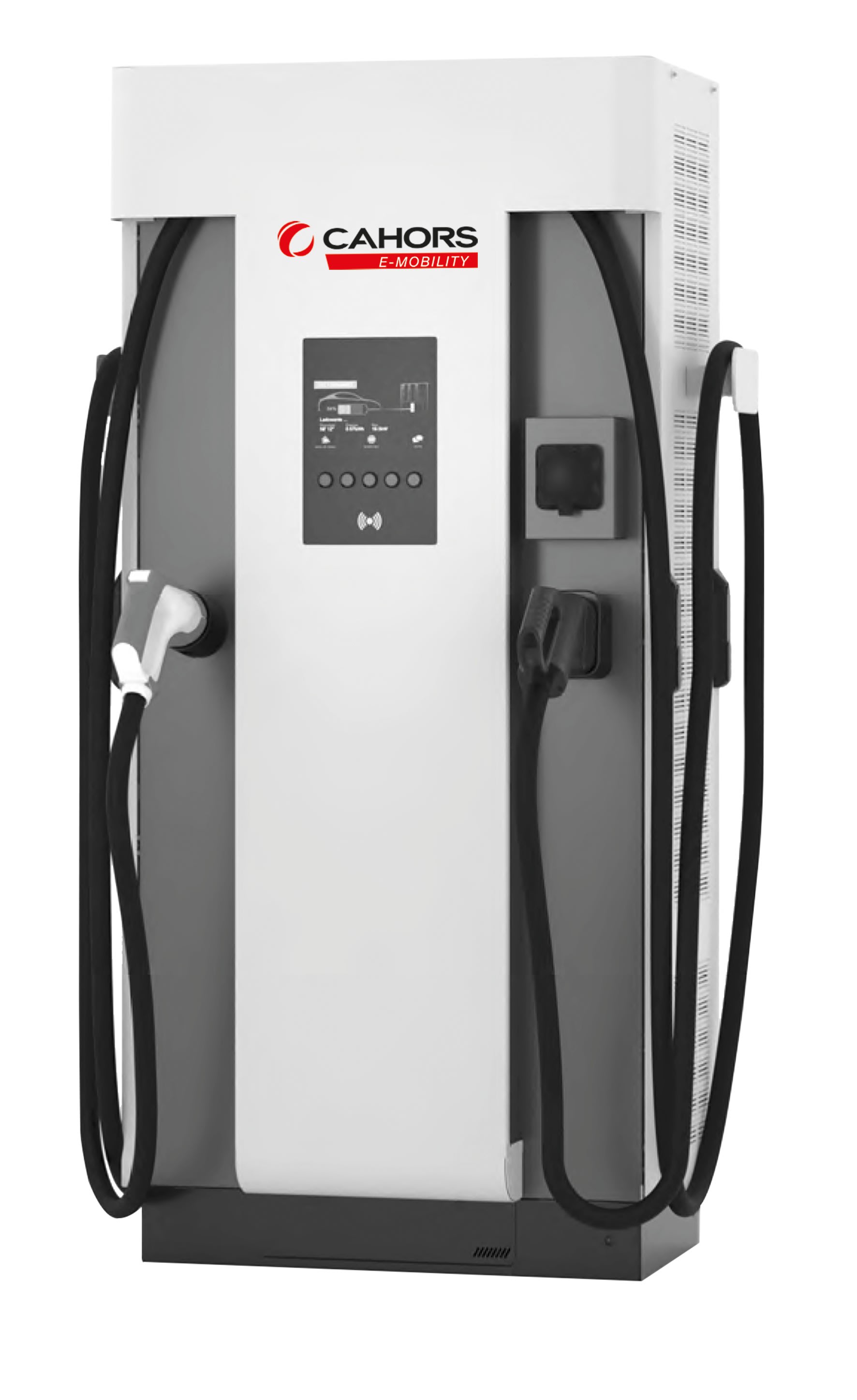 Cahors - FASTEO SLIM 100KW 2 POINTS DE CHARGES 1 DC COMBO + 1 SOCLE AC 22KW MID